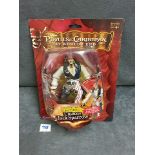 Disney Pirates Of The Caribbean At World's End #00060 Dual Action Battlers Ultimate Jack Sparrow