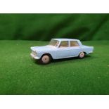 Corgi #217 Fiat 1800 Blue - Silver Trim. Yellow Interior.1960-1963 Unboxed Excellent Small Chips