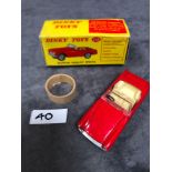 Dinky #112 Austin Sprint In Red With Inner Packaging Mint In Excellent Box 1965-1970
