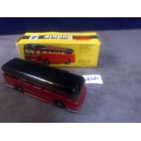 Budgie Toys Rare No.296 Motorway Express Coach Midland Red Mint In Crisp Box Issued 1963-66 Length
