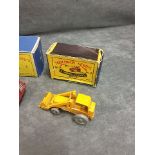 5x Matchbox Diecast Construction Vehicles Comprising Of #2 A Lesney Product Muir Hill Dumper Very