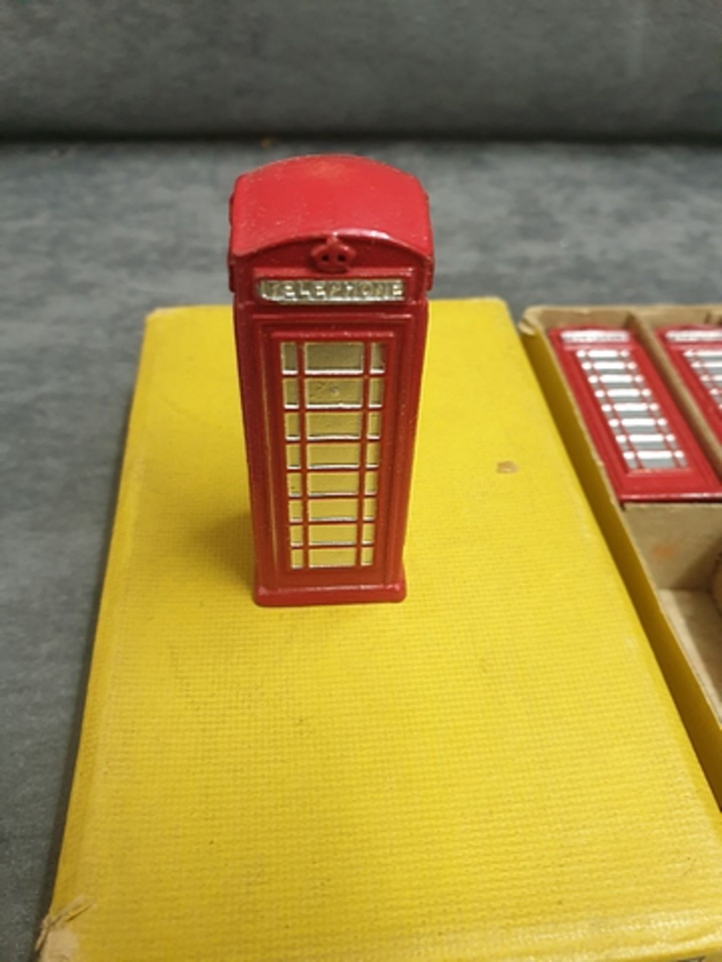 Shop Stock A Set Of 6 Dinky #750 Telephone Call Box In Box