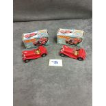 2x Matchbox Lesney Superfast 75 Series Diecast #47 Jaguar SS100 In Red In Box