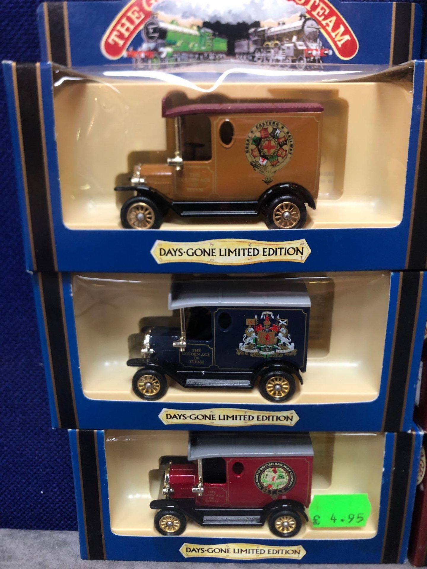 10x Diecast The Days Gone Limited Edition The Golden Age Of Steam Vehicles In Boxes - Bild 2 aus 4