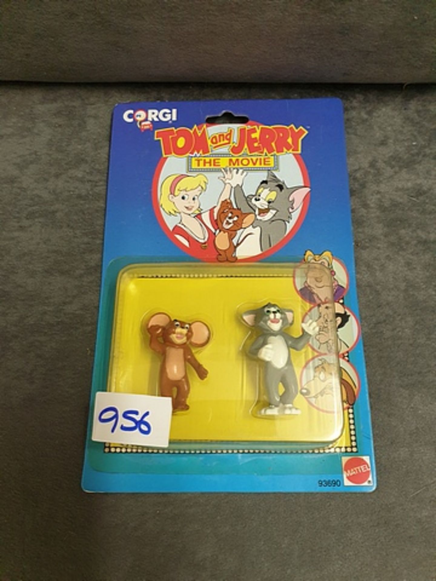 Corgi (93690) Tom And Jerry The Movie Figure Pack Sealed Mattel 1993 On Original Bubble Card