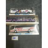 3x Boxed Rietze Auto Modelle Coach/Bus 1/87 Scale Model Boxed