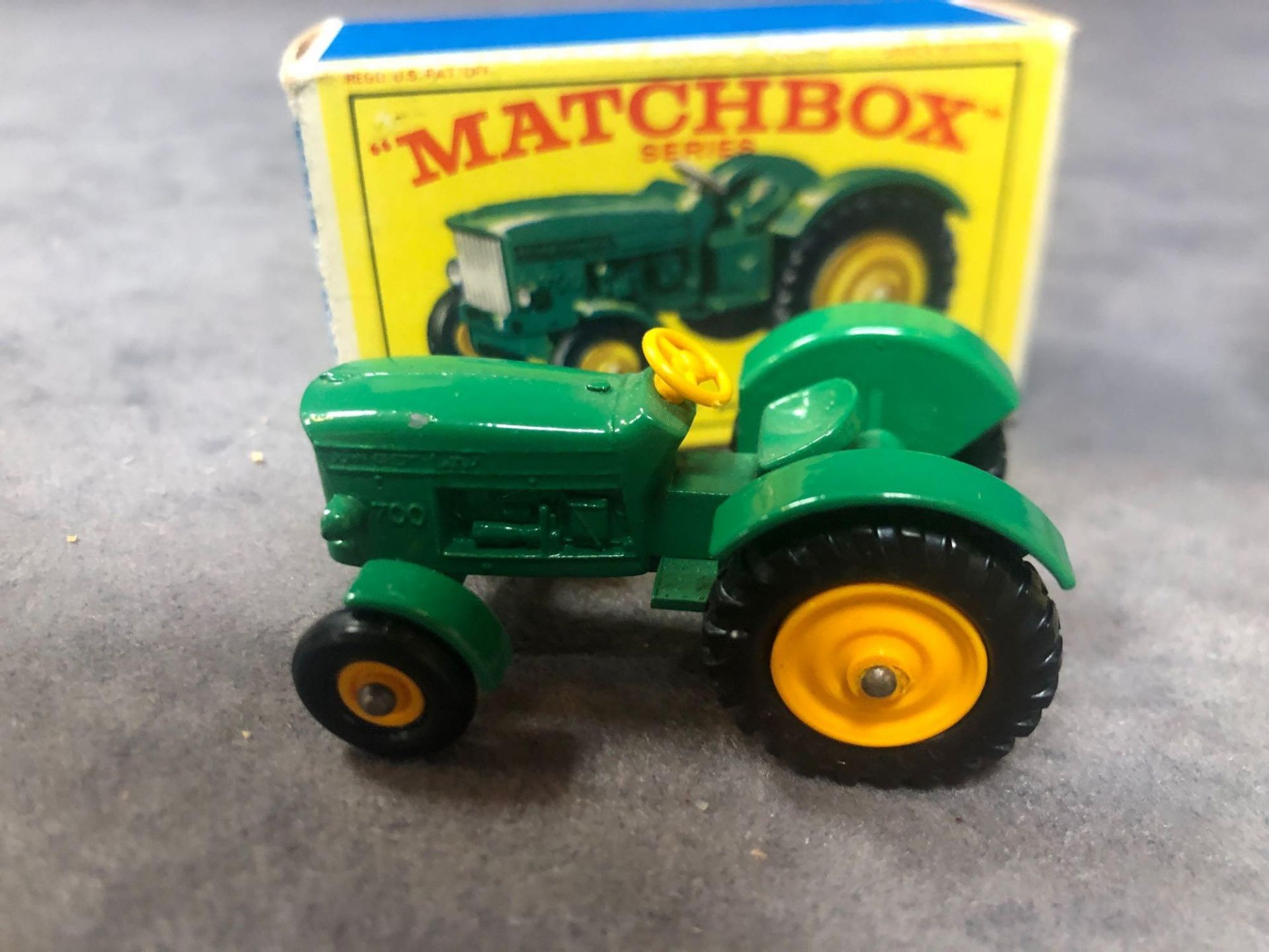 2 X Matchbox Diecast Vehicles Comprising Of #Matchbox 50b John Deere Lanz 700 Mint Model In - Image 2 of 3