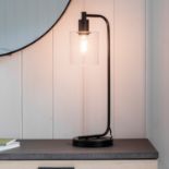 Chicago Table Lamp Black 5055999229449