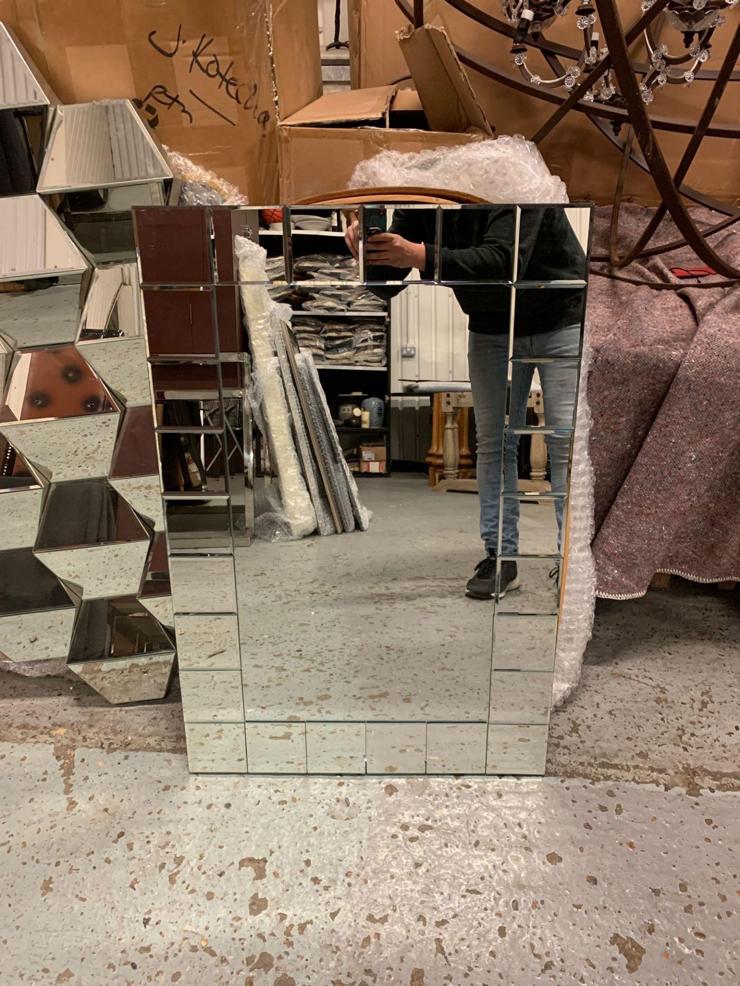 Alfredo rectangle mirror - Image 3 of 4