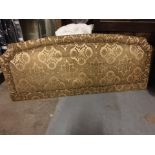 Luxury headboard gold padded pattern 182 x 80cm ( LOC HB6)