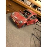 VW Beetle tin plate car model