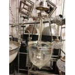 A Christopher Hyde Sl130 Glass Bell Pendant An Elegant And Sophisticated Small 3 Light Lantern