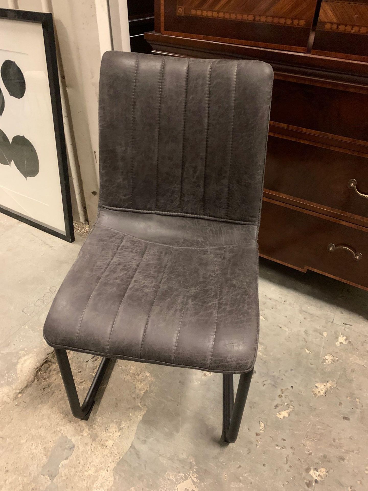 Edington Grey Chair W460 x D620 x H870mm - Image 3 of 4