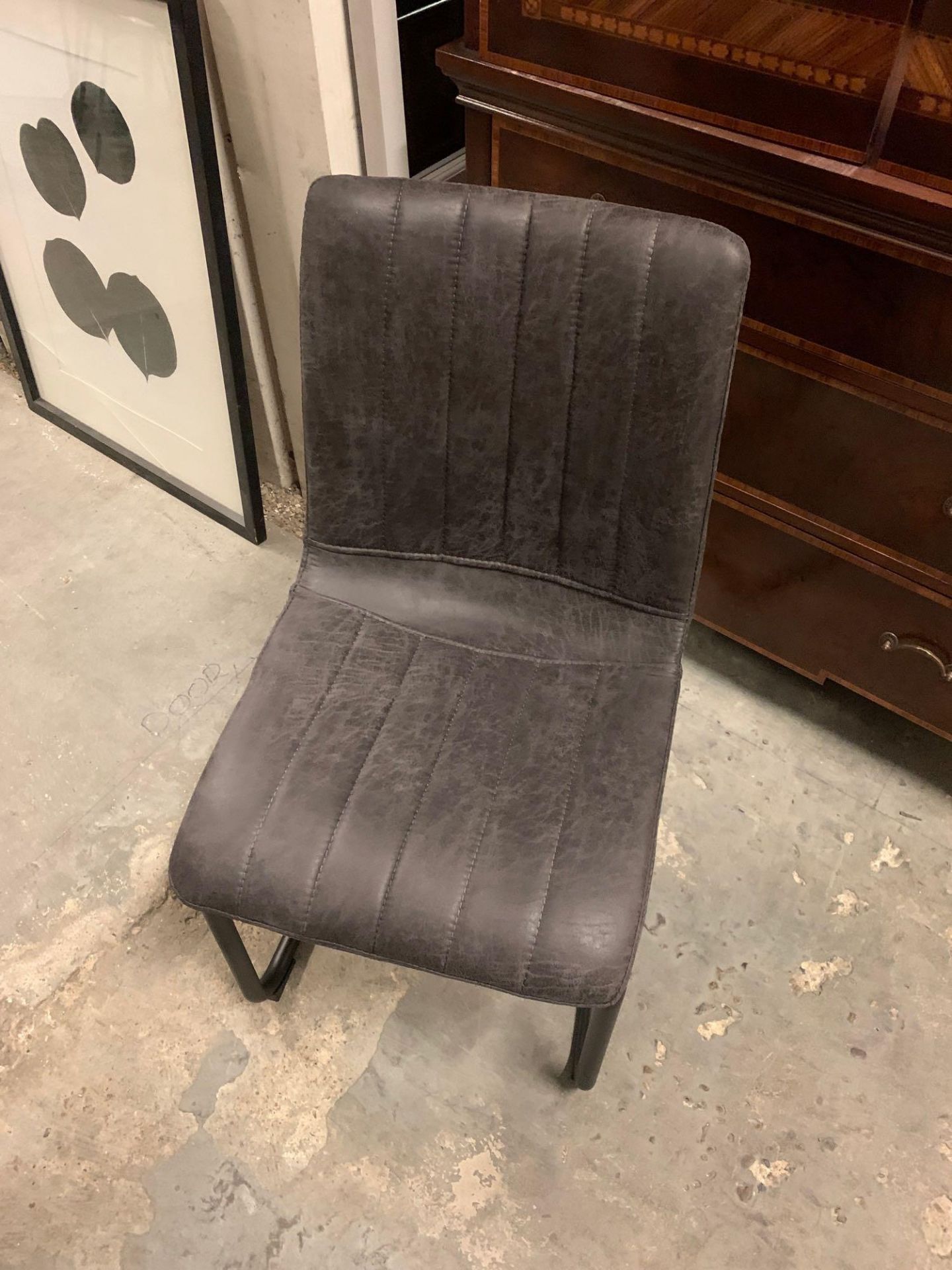 Edington Grey Chair W460 x D620 x H870mm - Image 2 of 4