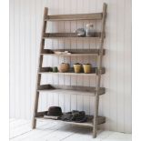 Parlane Five Shelf Ladder Display Black Create an inspired space As an alternative to a