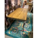 Provence Dining Table The Provence Dining Table Features Beautiful Hand Painted Curved Legs With A