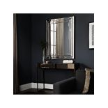 Champagne Chambery Mirror A stunning triple step bevelled mirror frame with a warm champagne