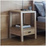 Kielder Bedside / Side Table Honest and solid, the Kielder range is crafted from beautiful mellow