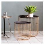 Woburn Side Tables (Nest Of 2) W505 x D490 x H620mm