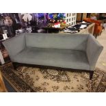 Upholstered Luxury Grey Three Seater Sofa 173 X 50 X 90cm