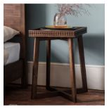 Boho Retreat Bedside Table W460 x D460 x H665mm