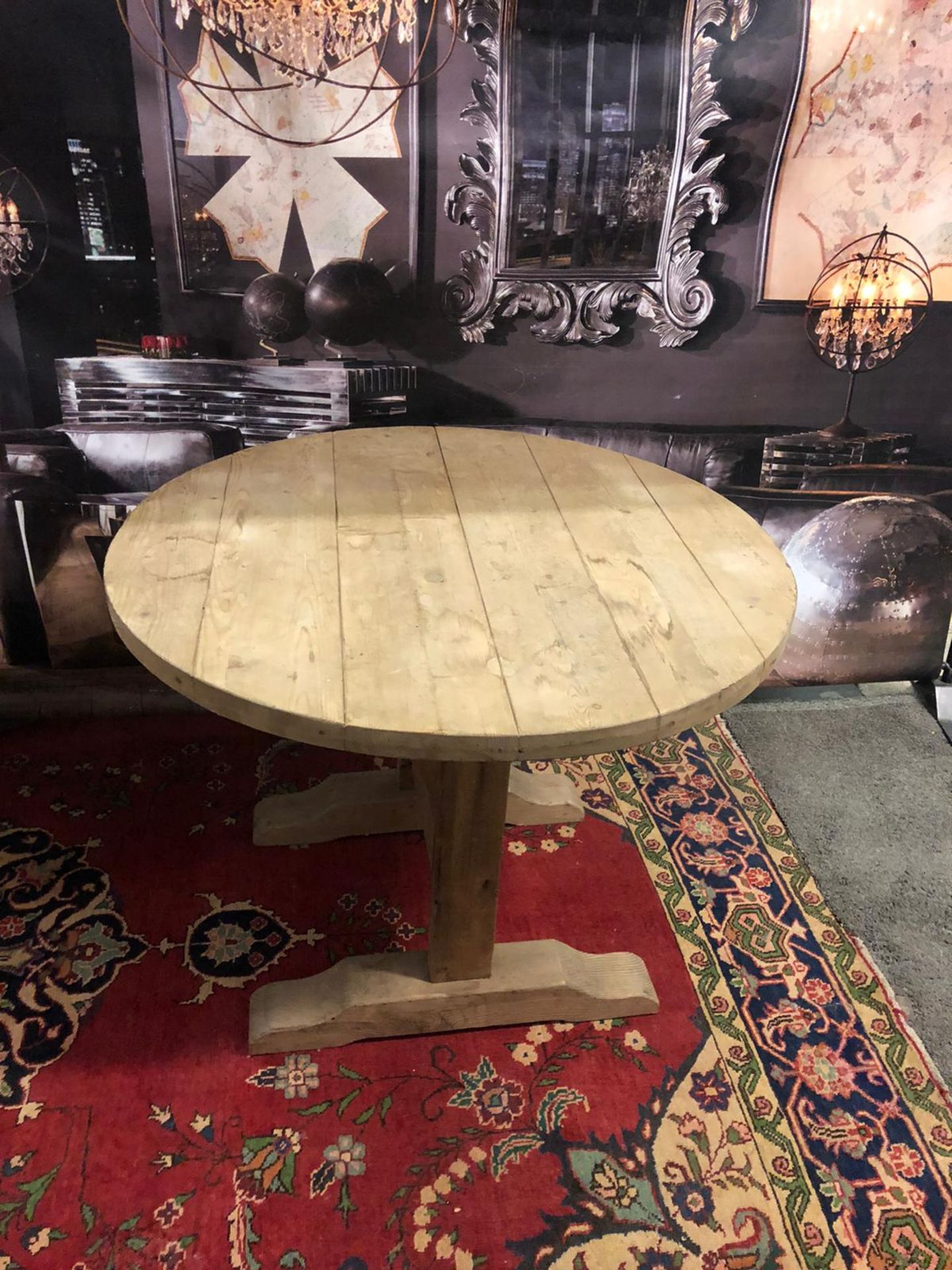 Timothy Oulton Salvage Wood Wine Table not only looks amazing, it is unique too. Thanks to the