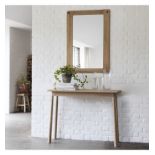 Wycombe Console Table Made From A Combination Of The Finest Solid Oak And Veneers Or Practicality