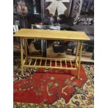 Laura Ashley Hazlemere Console Table Oak Taking inspiration from the iconic furniture designs of the