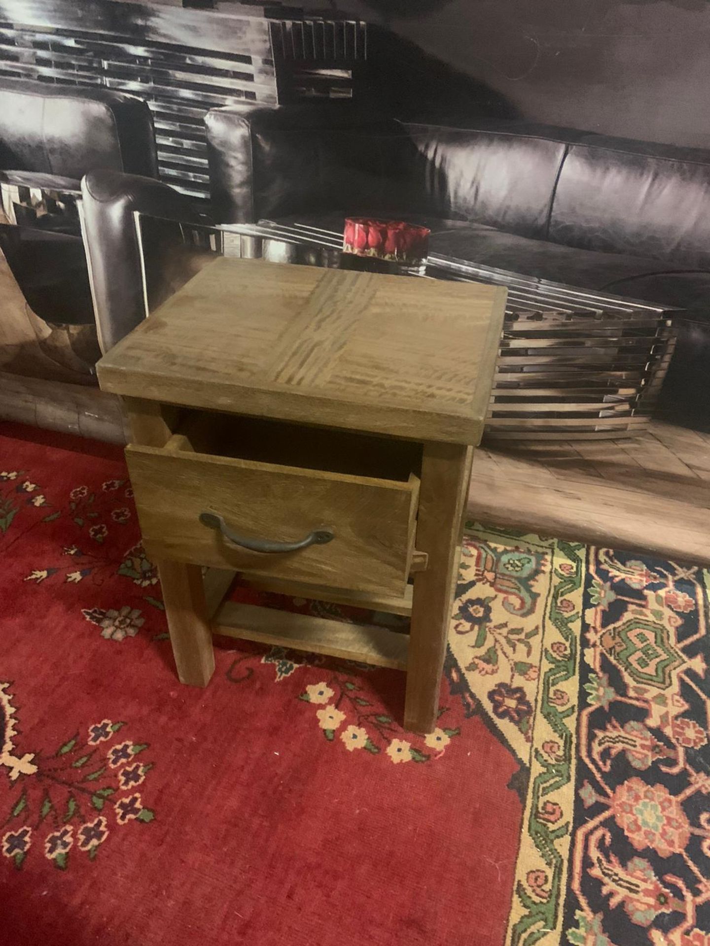 A Pair of Soho Solid Wood Side Table 2 Drawer This Table will complement your decorative scheme - Image 4 of 5