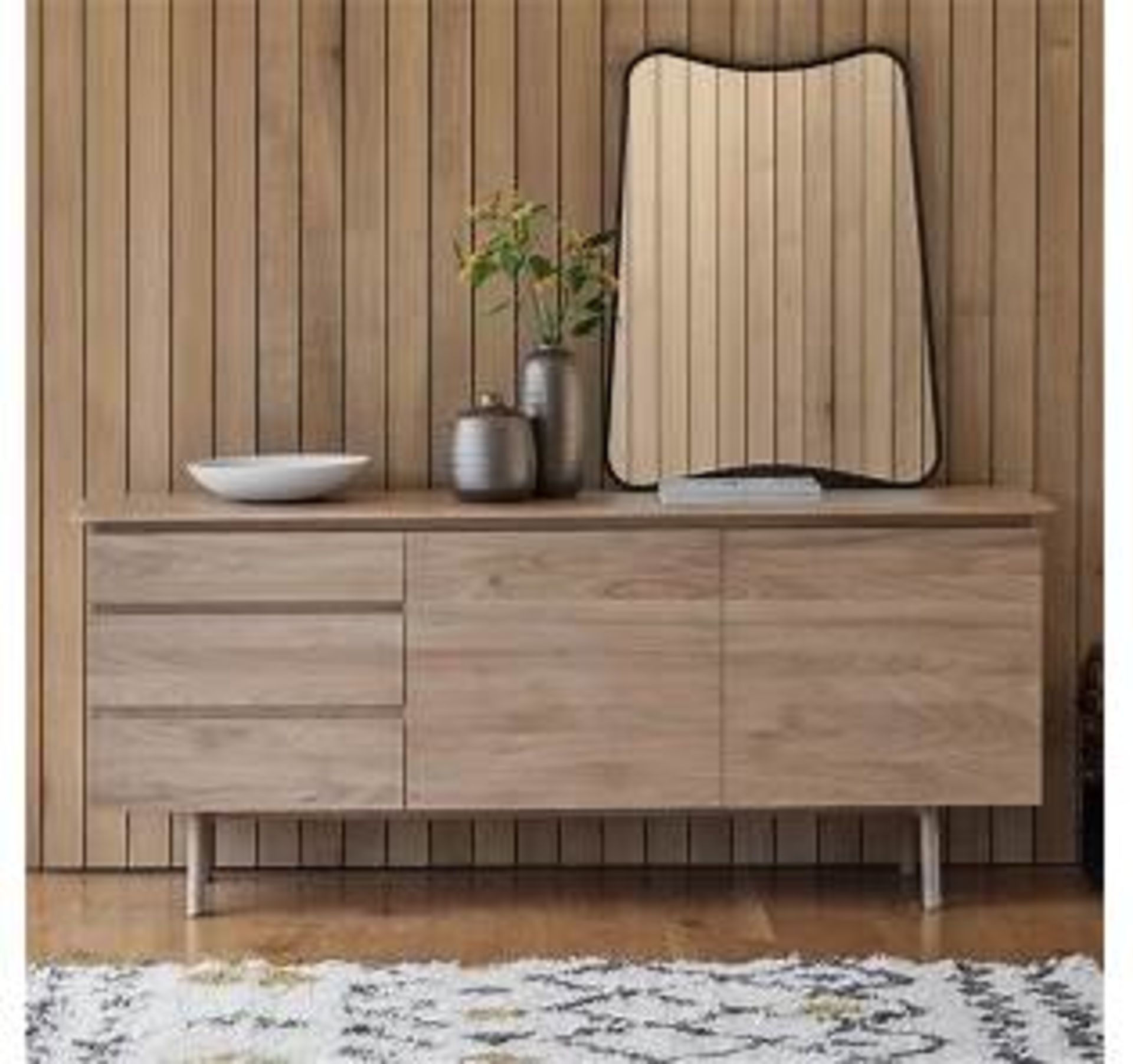 Madrid 2 Door 3 Drawer Sideboard The Madrid sideboard is functional as well as stylish - with