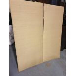 15 x silk gold wall mounted headboard panels as lotted ( LOC HB12)