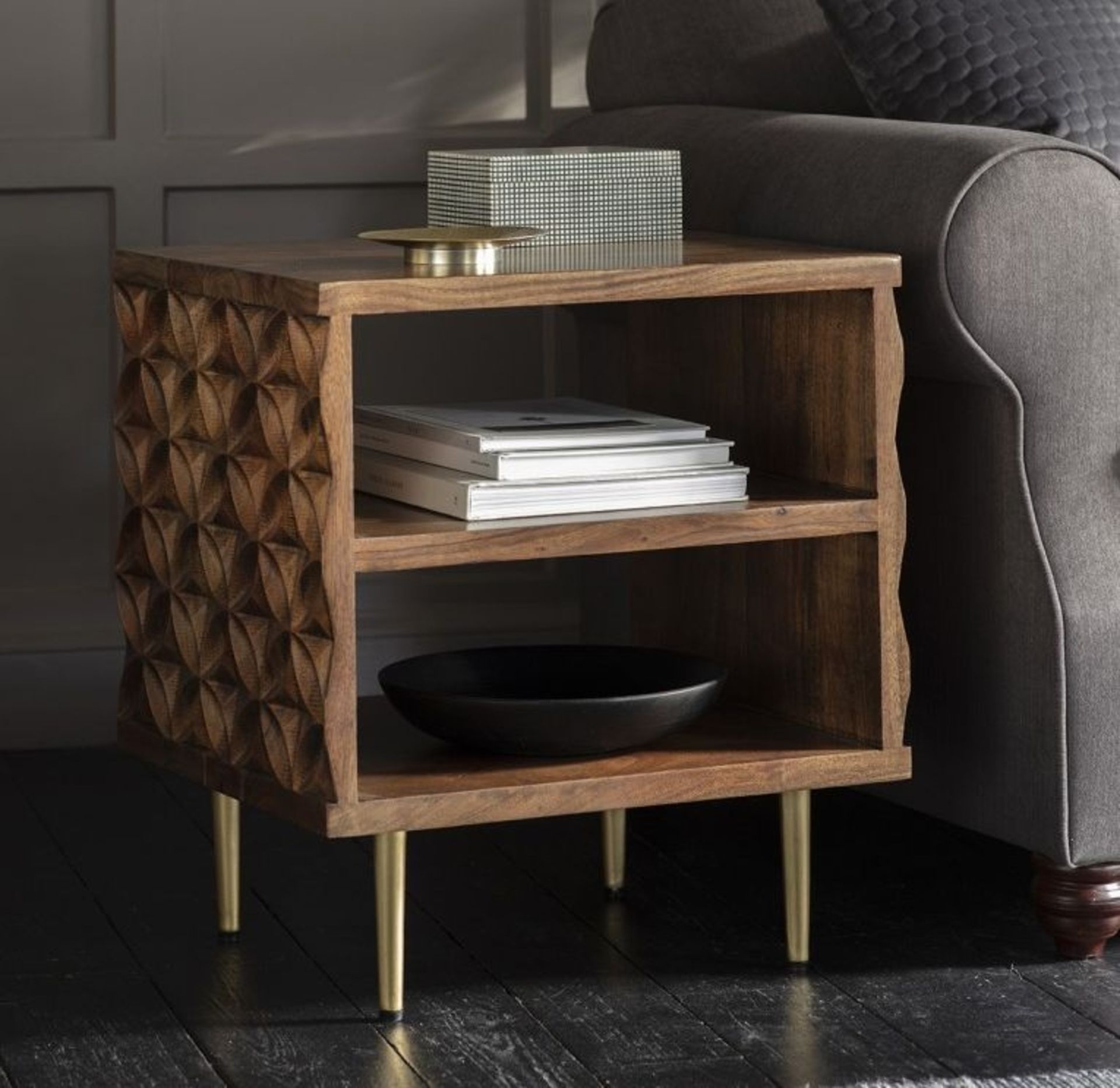 Kerala Side Table The Kerala side table is a stylish yet functional piece of furniture - the open