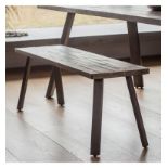 Camden Dining Bench Rustic The Camden Dining Bench Is Made Using Acacia Wood Solids And Veneers And