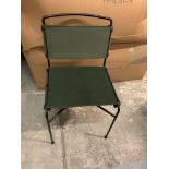 Green Campaign Chair