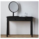 Wycombe Console Table 1drawer Black 1100 x 400 x 800mm