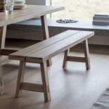 Kielder Bench oak bench W1600 x D350 x H450mm Honest and solid the Kielder range is crafted from