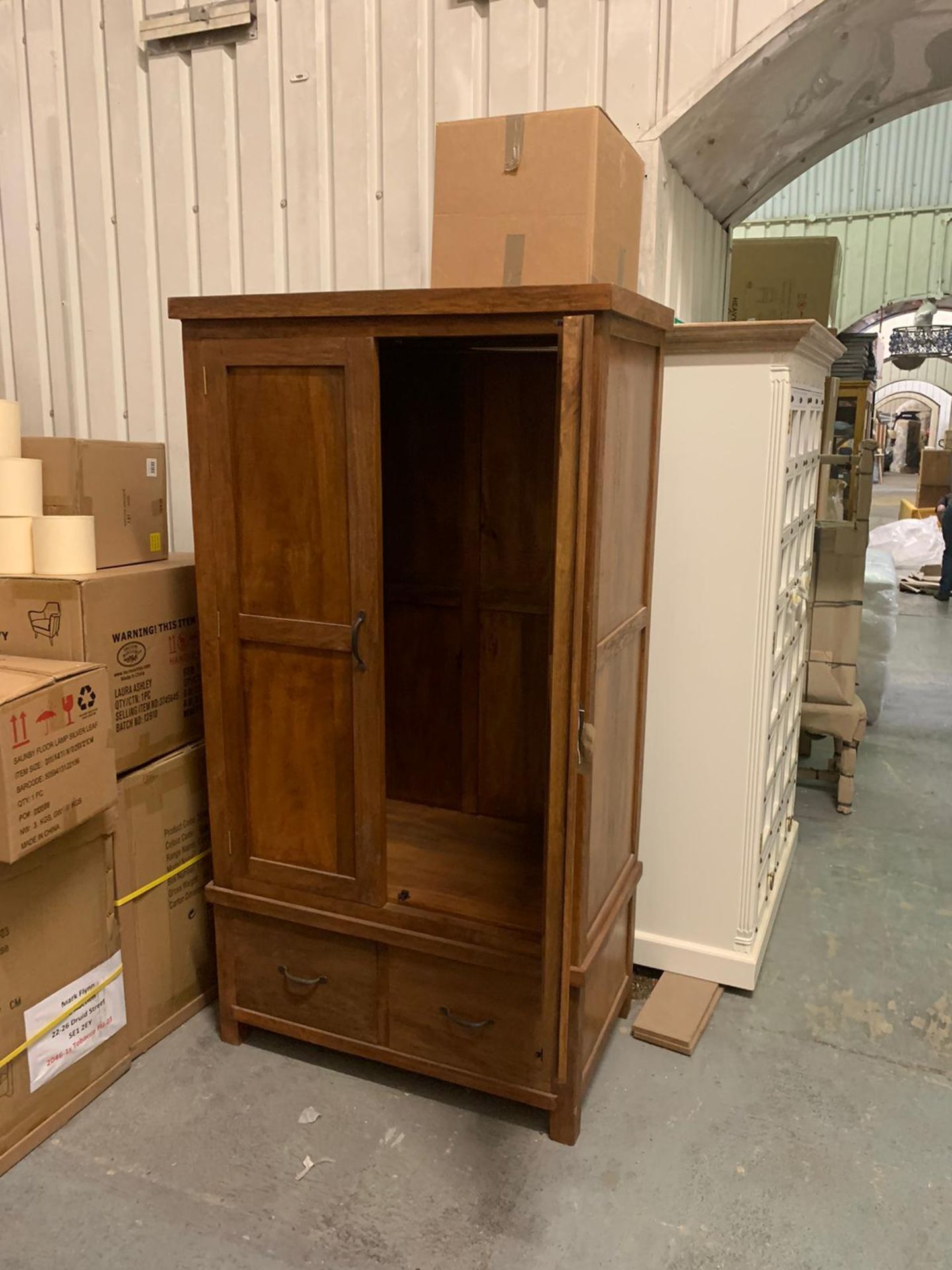 Soho Solid Wood Double Wardrobe - Bild 2 aus 2