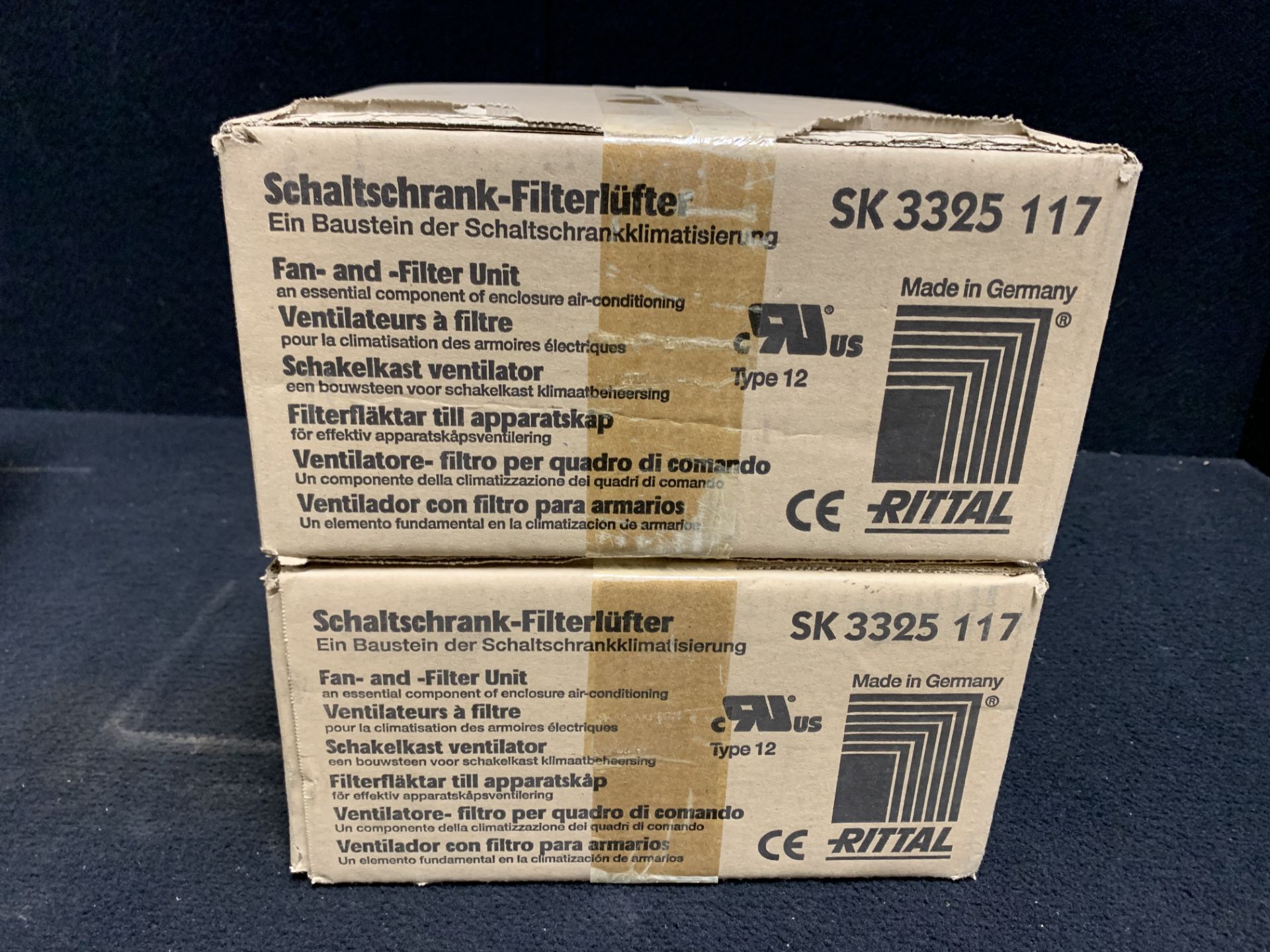 NEW IN BOX - RITTAL SK-3325.117 FAN ASSEMBLY 115V 50/60HZ 40W - Image 2 of 2