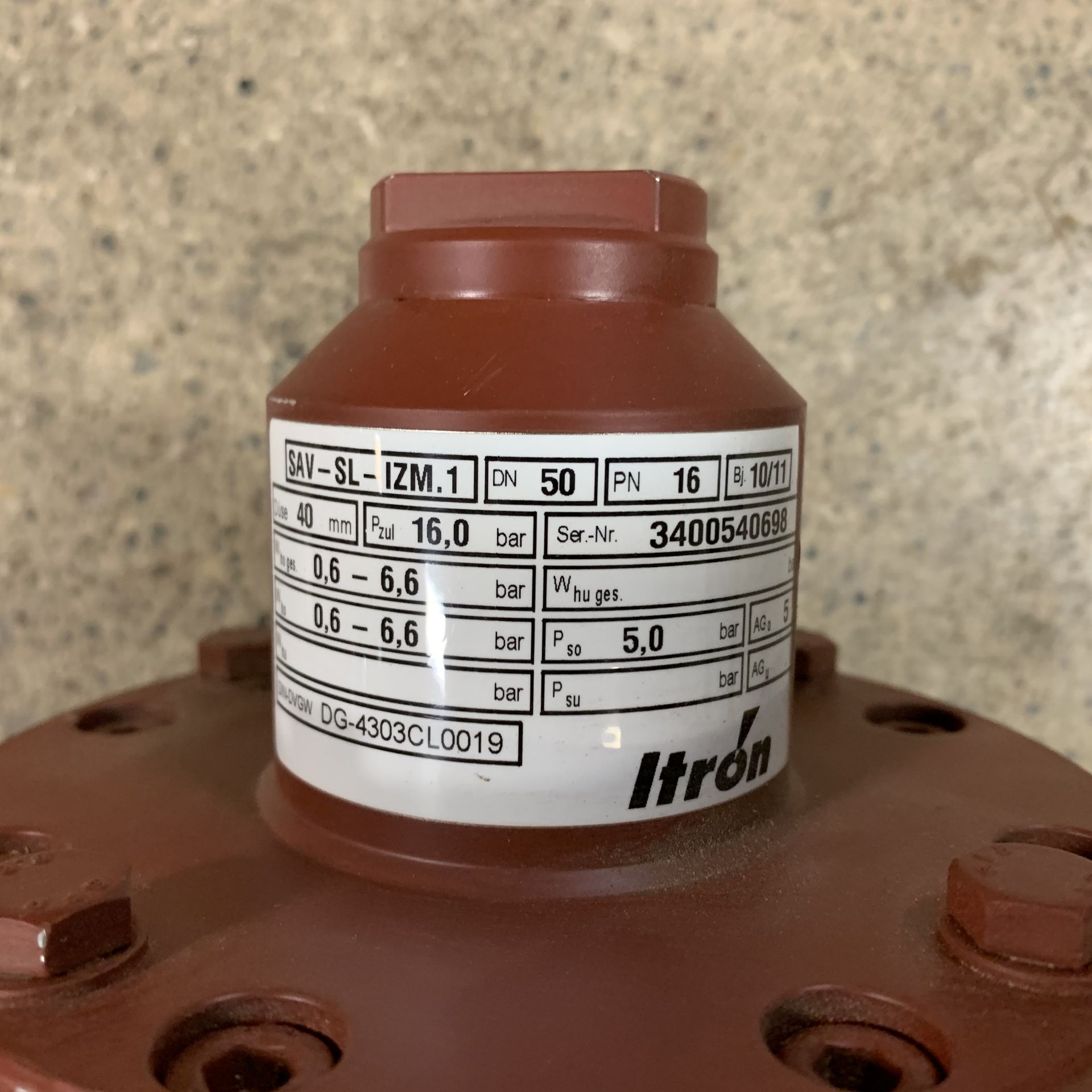 NEW OUT OF BOX - ITRON GAS METERING PUMP DG-4303CL0019 (SAV-SL-IZM.1) - Image 2 of 6