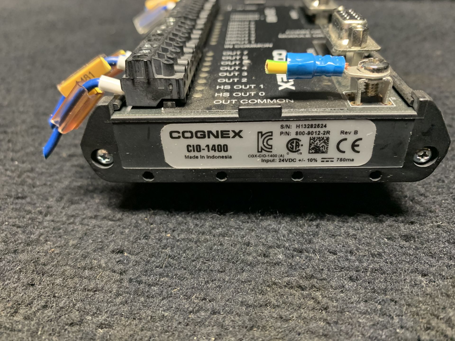 COGNEX DVT CIO-1400 PLC EXPANSION MODULE, 24 VDC 750 MA DIN RAIL MOUNT EXPANSION MODULE 800-9012-2R - Bild 2 aus 7