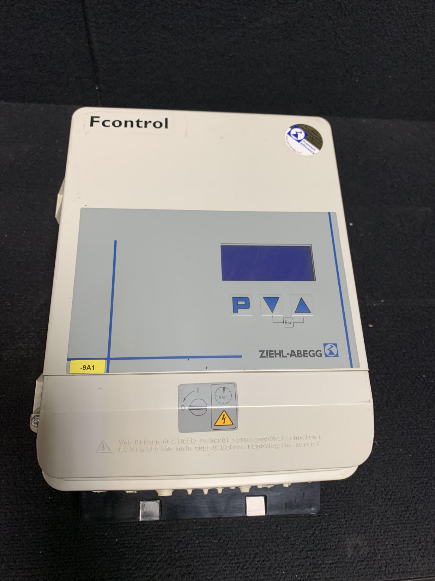 ZIEHL-ABEGG FCONTROL FREQUENCY INVERTER CONTROLLER FXDM5AM, 400V, 5A