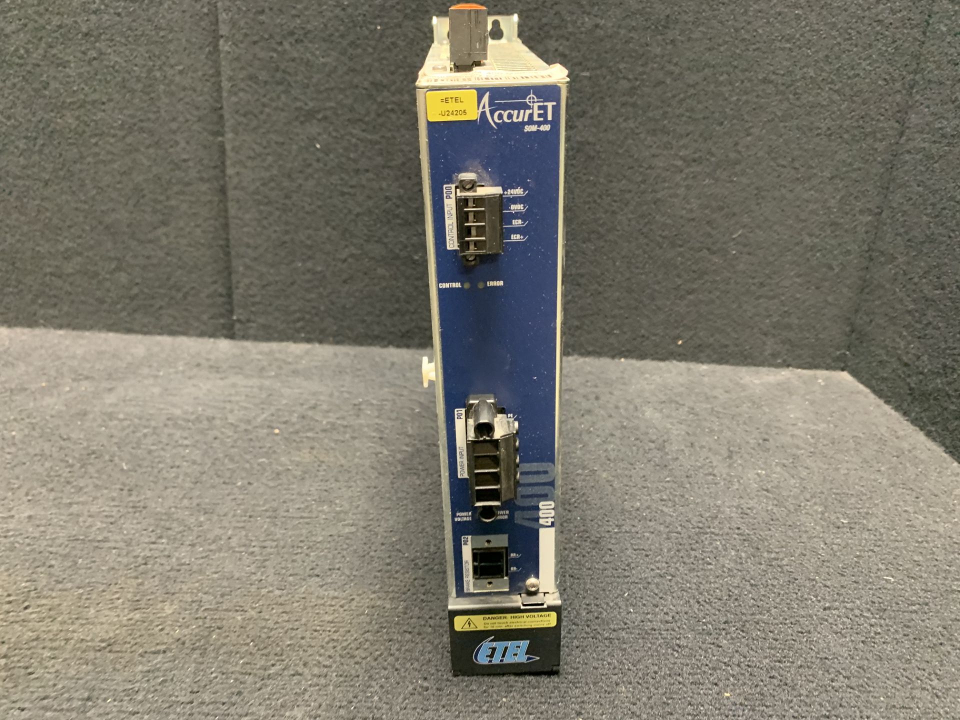 ETEL EA-P2M-400-15/40A-0100-00 AccurET MODULAR POSITION CONTROLLER