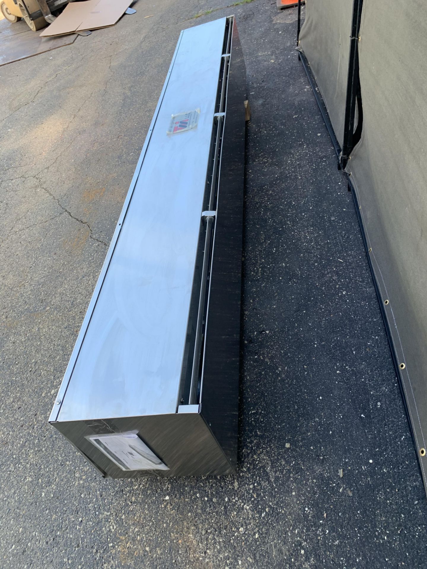 NEW UNUSED TMI MEDIUM INDUSTRIAL STAINLESS STEEL DOOR AIR CURTAIN 119"x 15"x15" 10750 MAX S-MI-120-3 - Image 4 of 9