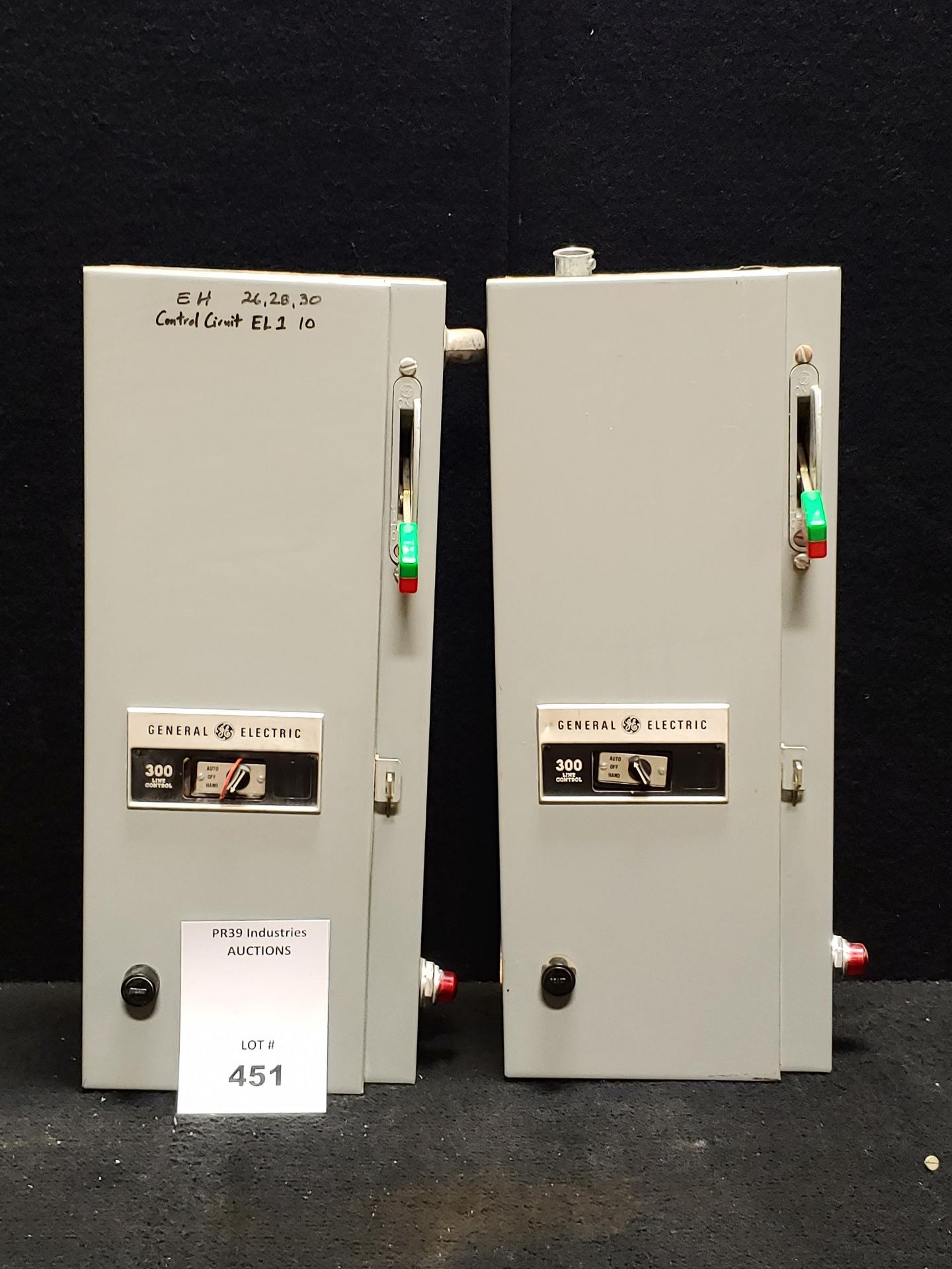 GE GE 300-LINE CONTROL ENCLOSED MAGNETIC STARTER GEJ-5616-C