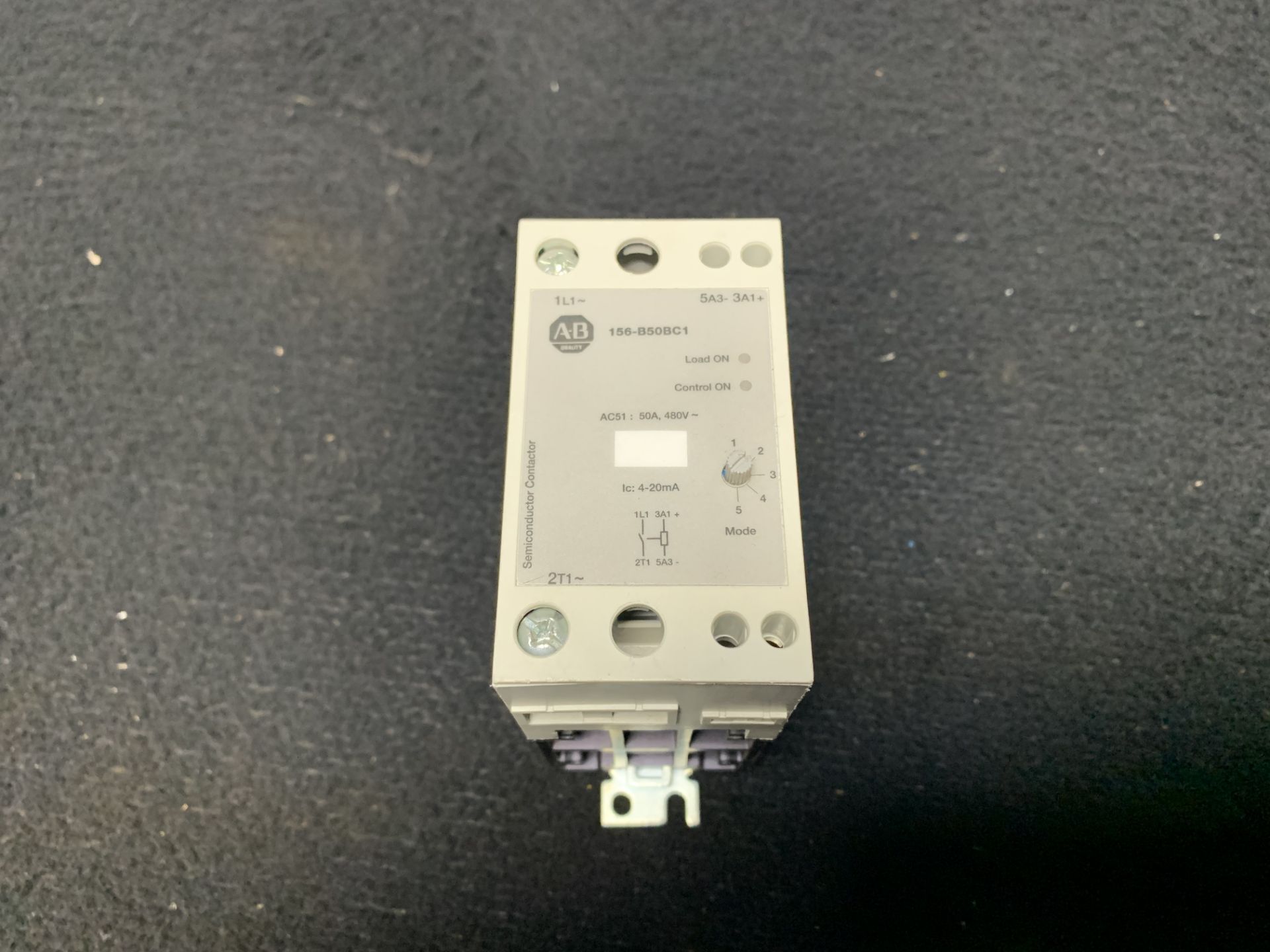 ALLEN BRADLEY 156-B50BC1 CONTACTOR SOILD STATE 50AMP 480VAC