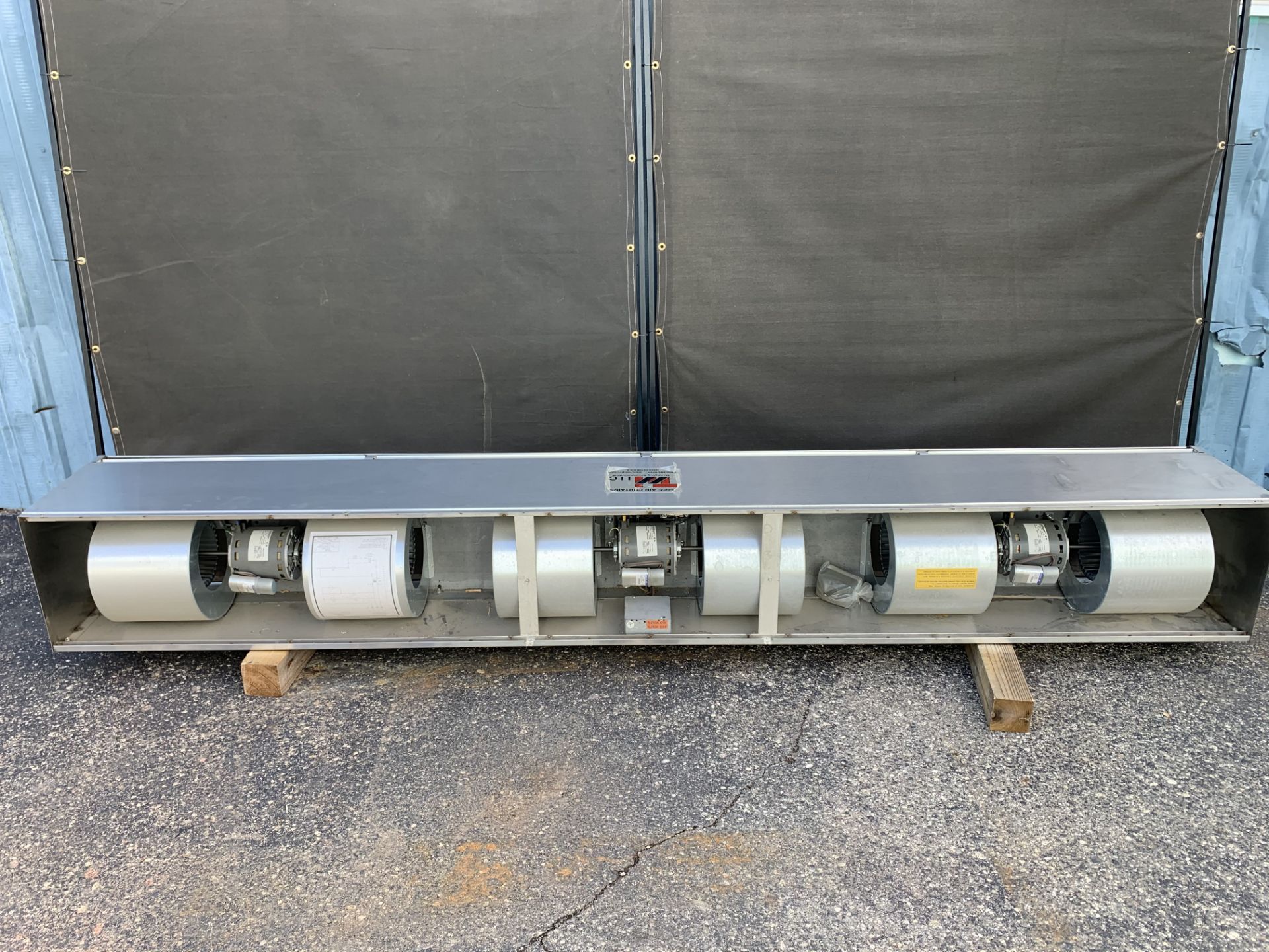 NEW UNUSED TMI MEDIUM INDUSTRIAL STAINLESS STEEL DOOR AIR CURTAIN 119"x 15"x15" 10750 MAX S-MI-120-3 - Image 2 of 9