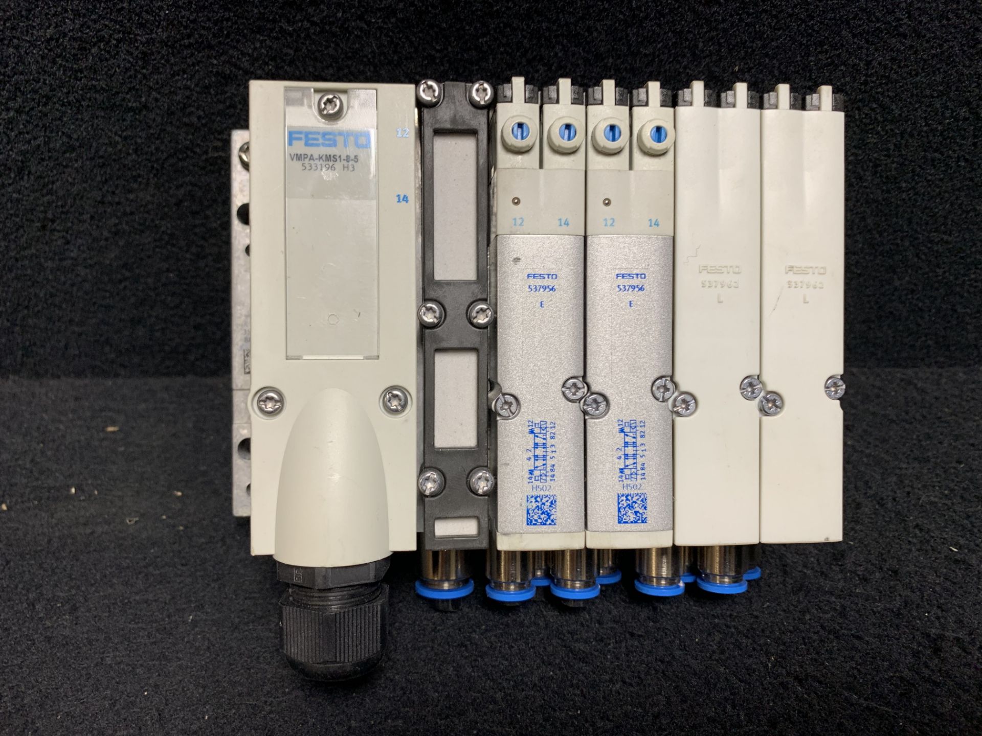 FESTO ELECTRIC VMPA-KMS1-8-5 CONNECTING CABLE | VMPA2-MPM-EMM-4 ELECTRICAL MODULE FOR VALVE - Image 2 of 5