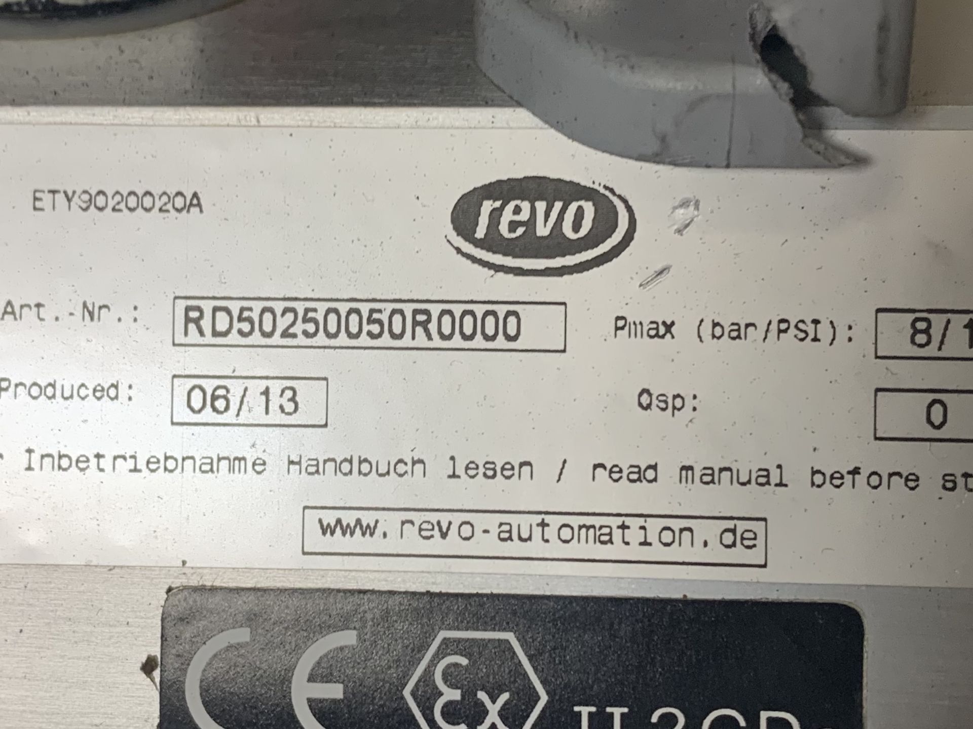 REVO BUTTERFLY VALVE WITH ACTUATOR RD50250050 - Bild 6 aus 6