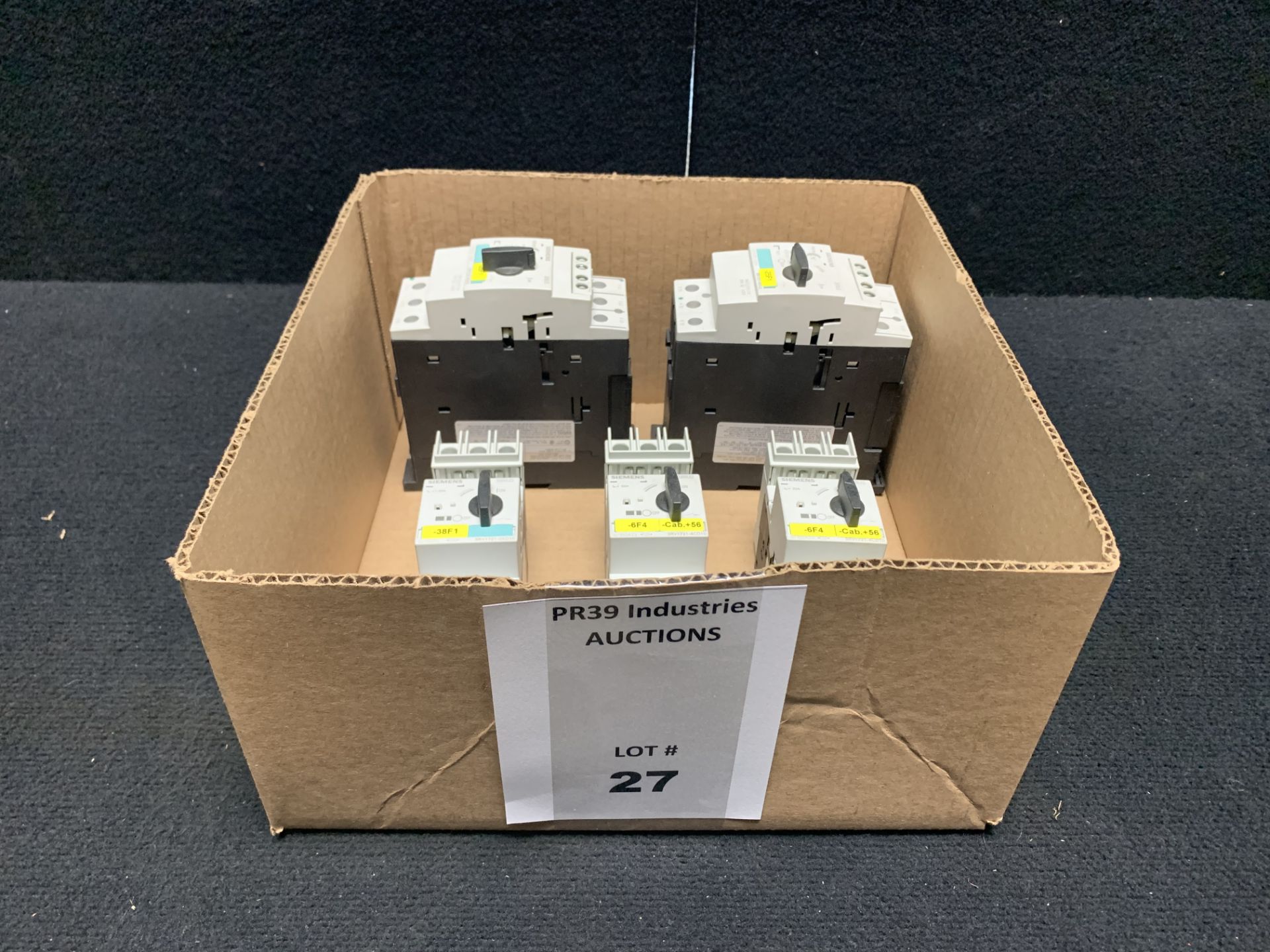 SIEMENS 3RV1721-0KD10 CIRCUIT BREAKER 1.5A | 3RV1721-4CD10 CIRCUIT BREAKER 22A | 3RV1031-4GA10 MOTOR - Bild 14 aus 14