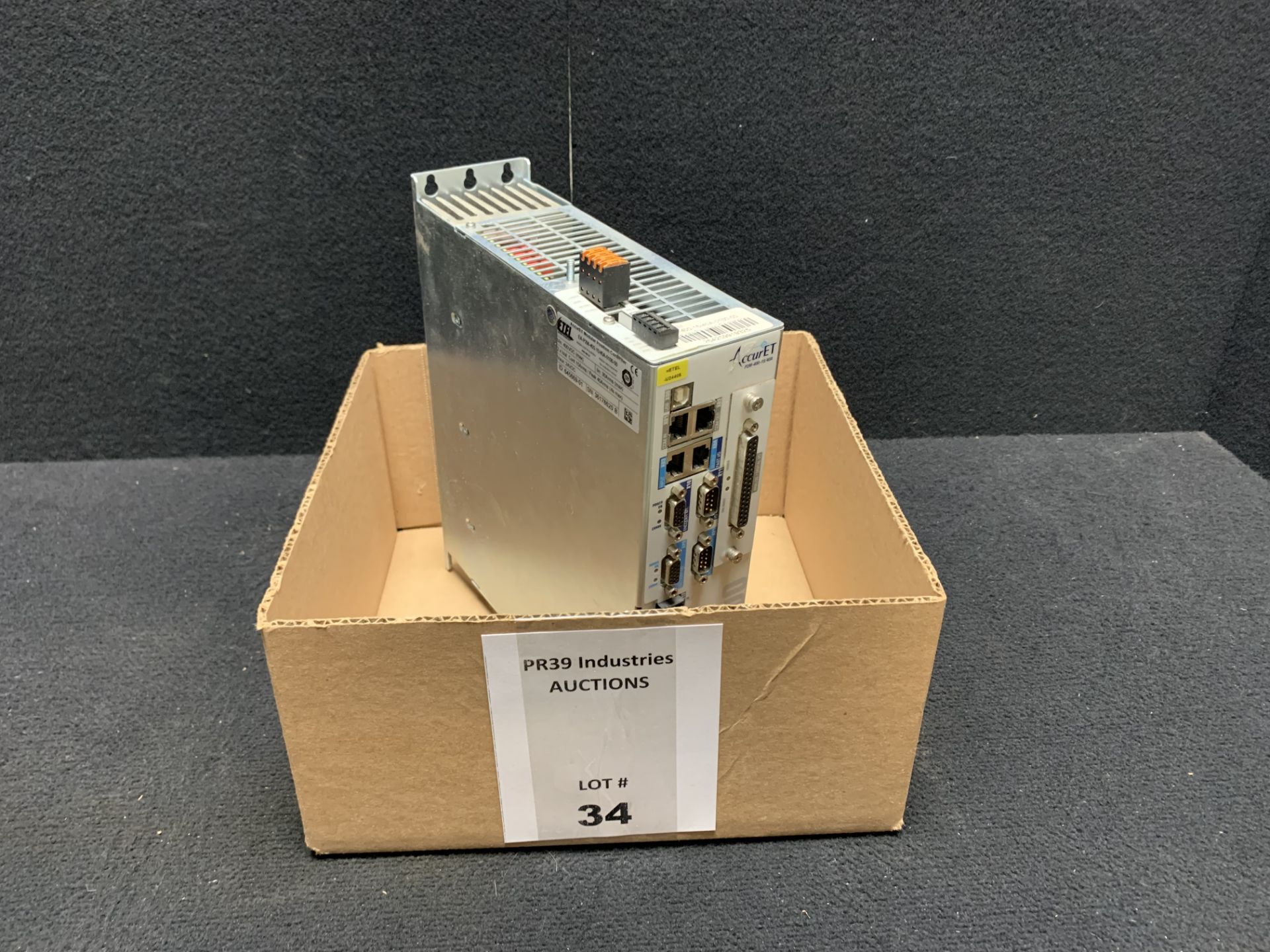 ETEL EA-P2M-400-15/40A-0100-00 AccurET MODULAR POSITION CONTROLLER - Image 4 of 4